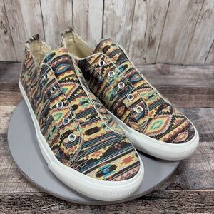 Corkys Womens Babalu Casual Slip On Fashion Sneaker Size 10 Narrow